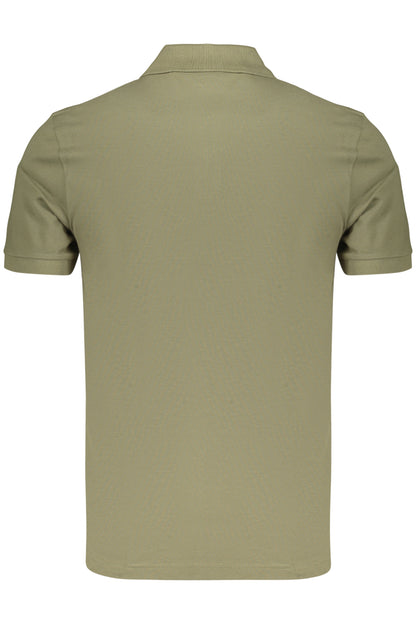 BOSS POLO MANICHE CORTE UOMO VERDE