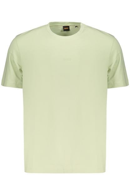 BOSS T-SHIRT MANICHE CORTE UOMO VERDE