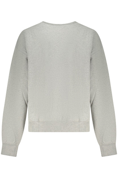 CALVIN KLEIN FELPA SENZA ZIP DONNA GRIGIO