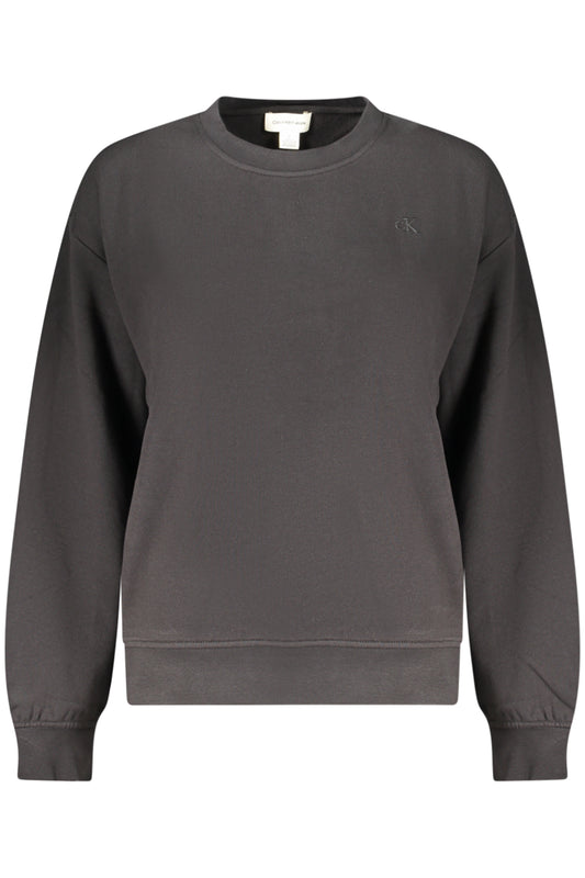 CALVIN KLEIN FELPA SENZA ZIP DONNA NERO