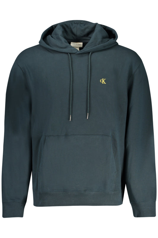 CALVIN KLEIN FELPA SENZA ZIP UOMO BLU
