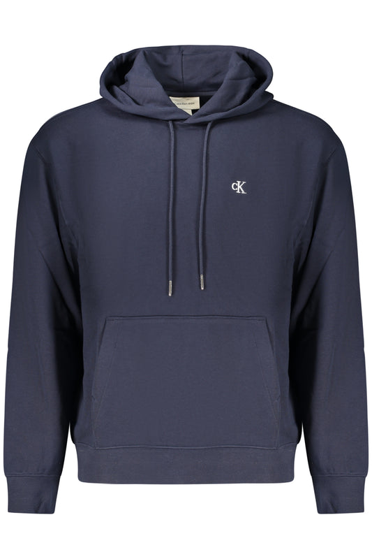 CALVIN KLEIN FELPA SENZA ZIP UOMO BLU
