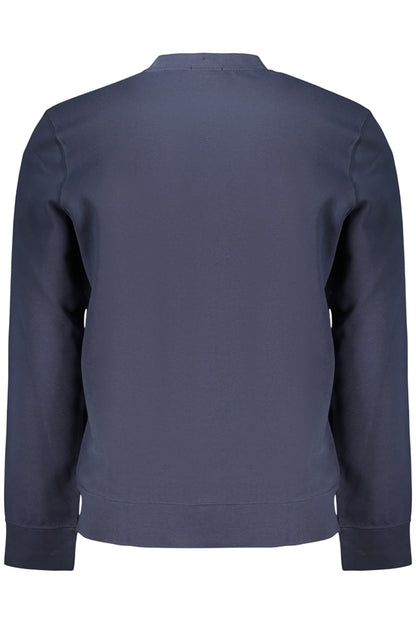 CALVIN KLEIN FELPA SENZA ZIP UOMO BLU