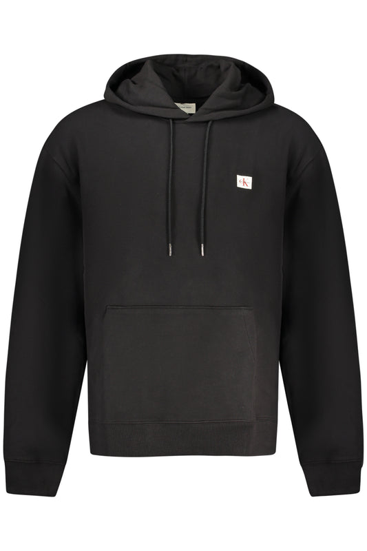 CALVIN KLEIN FELPA SENZA ZIP UOMO NERO