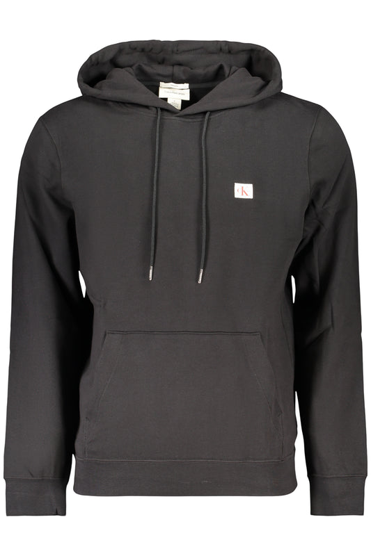 CALVIN KLEIN FELPA SENZA ZIP UOMO NERO