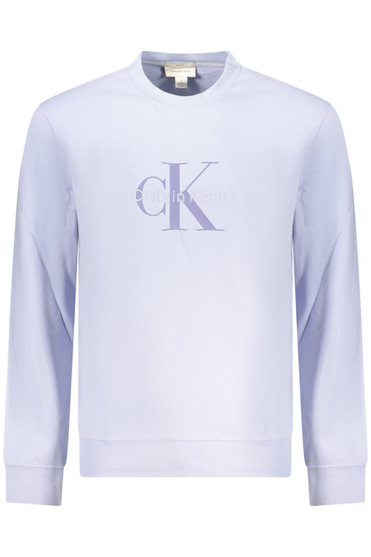 CALVIN KLEIN FELPA SENZA ZIP UOMO VIOLA