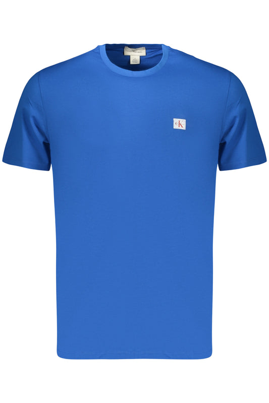 CALVIN KLEIN T-SHIRT MANICHE CORTE UOMO BLU