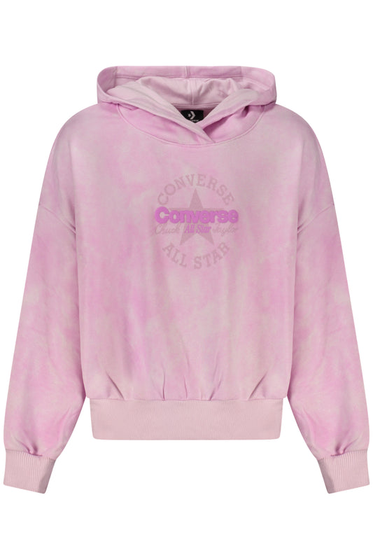 CONVERSE FELPA SENZA ZIP BAMBINA ROSA