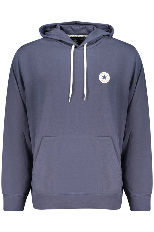 CONVERSE FELPA SENZA ZIP UOMO BLU