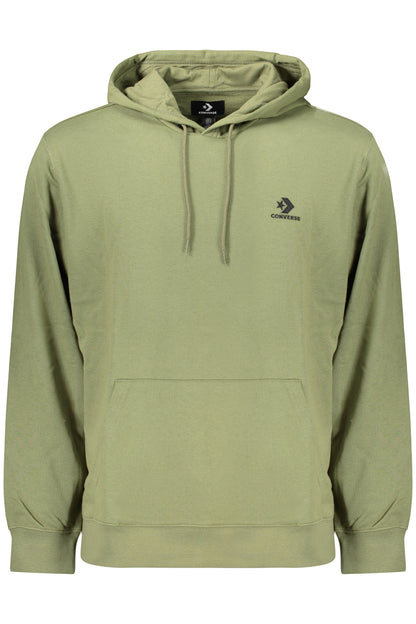 CONVERSE FELPA SENZA ZIP UOMO VERDE