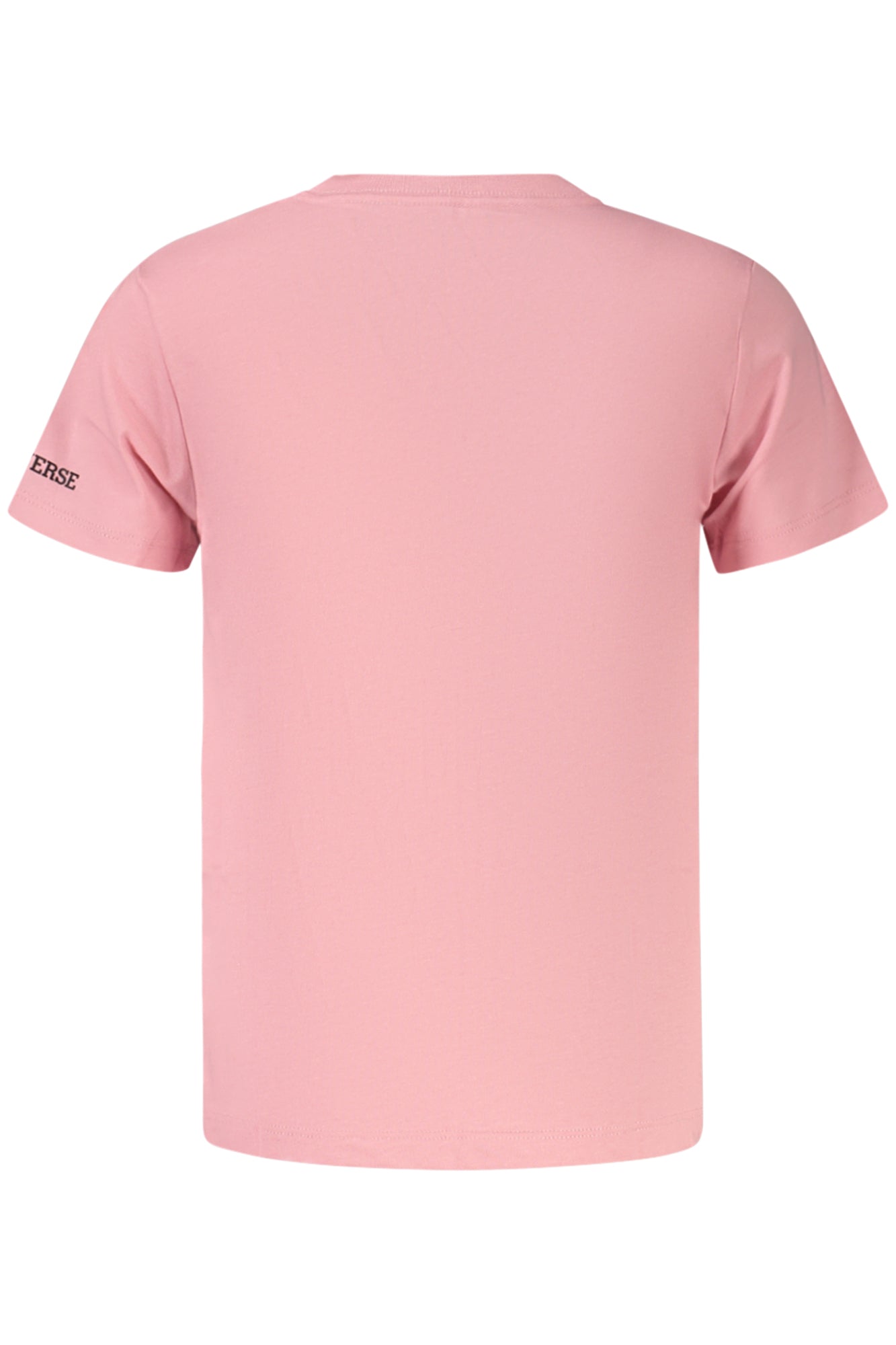 CONVERSE T-SHIRT MANICHE CORTE BAMBINA ROSA