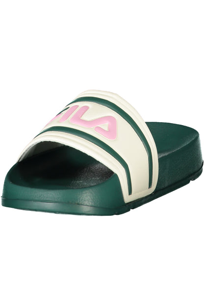 FILA CALZATURA CIABATTA BAMBINA VERDE