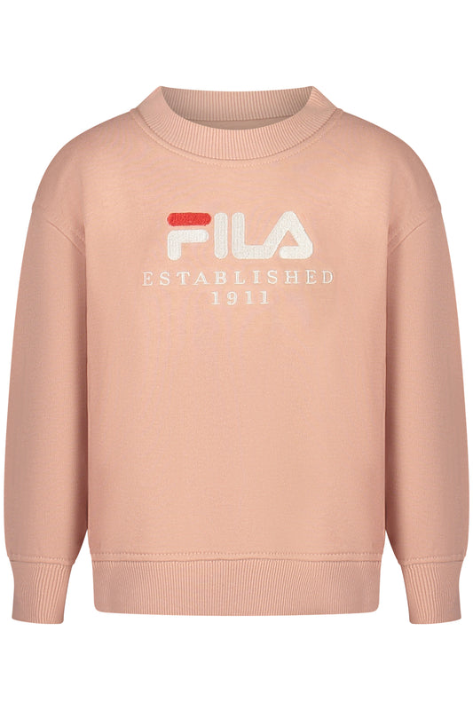 FILA FELPA SENZA ZIP BAMBINA ROSA