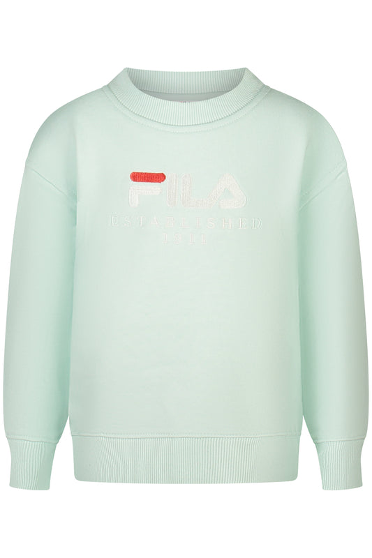 FILA FELPA SENZA ZIP BAMBINA VERDE