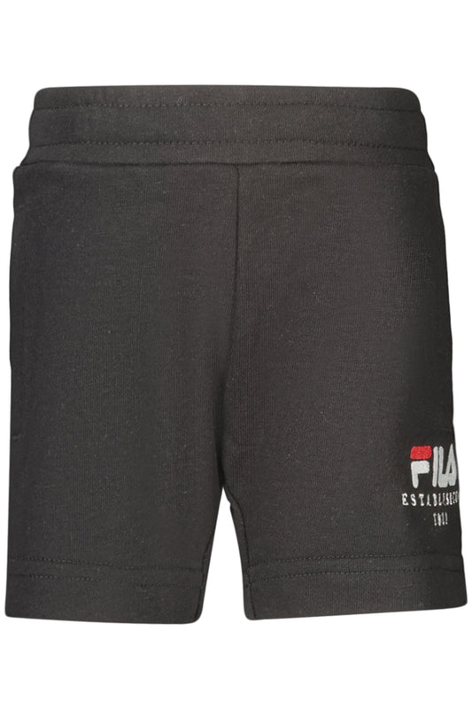 FILA PANTALONE SHORT BAMBINO NERO
