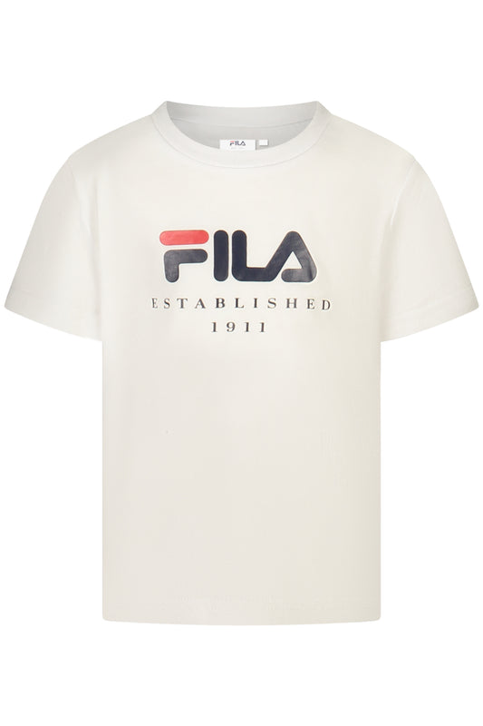 FILA T-SHIRT MANICHE CORTE BAMBINA BIANCO