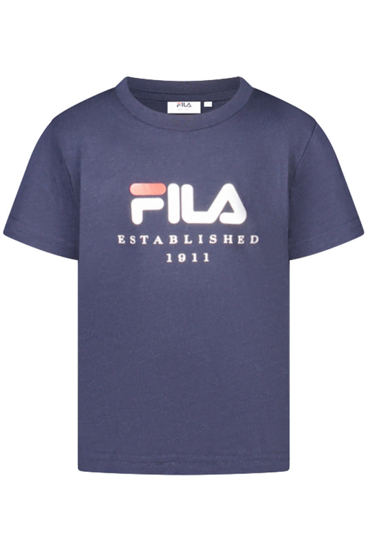 FILA T-SHIRT MANICHE CORTE BAMBINA BLU