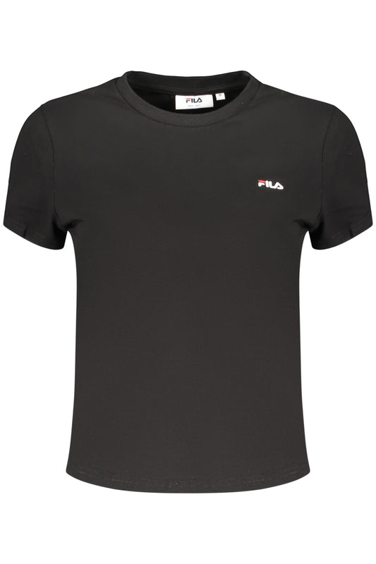 FILA T-SHIRT MANICHE CORTE DONNA NERO