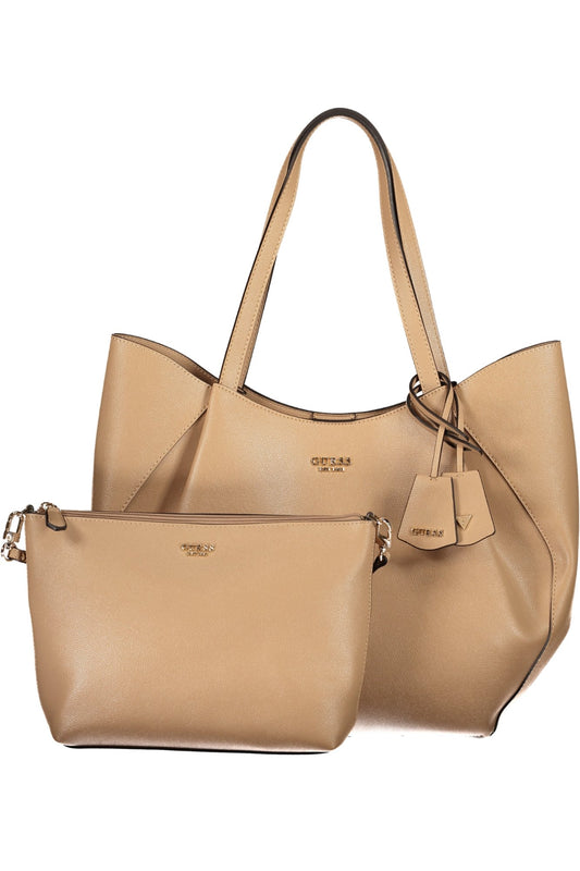 GUESS JEANS BORSA DONNA BEIGE