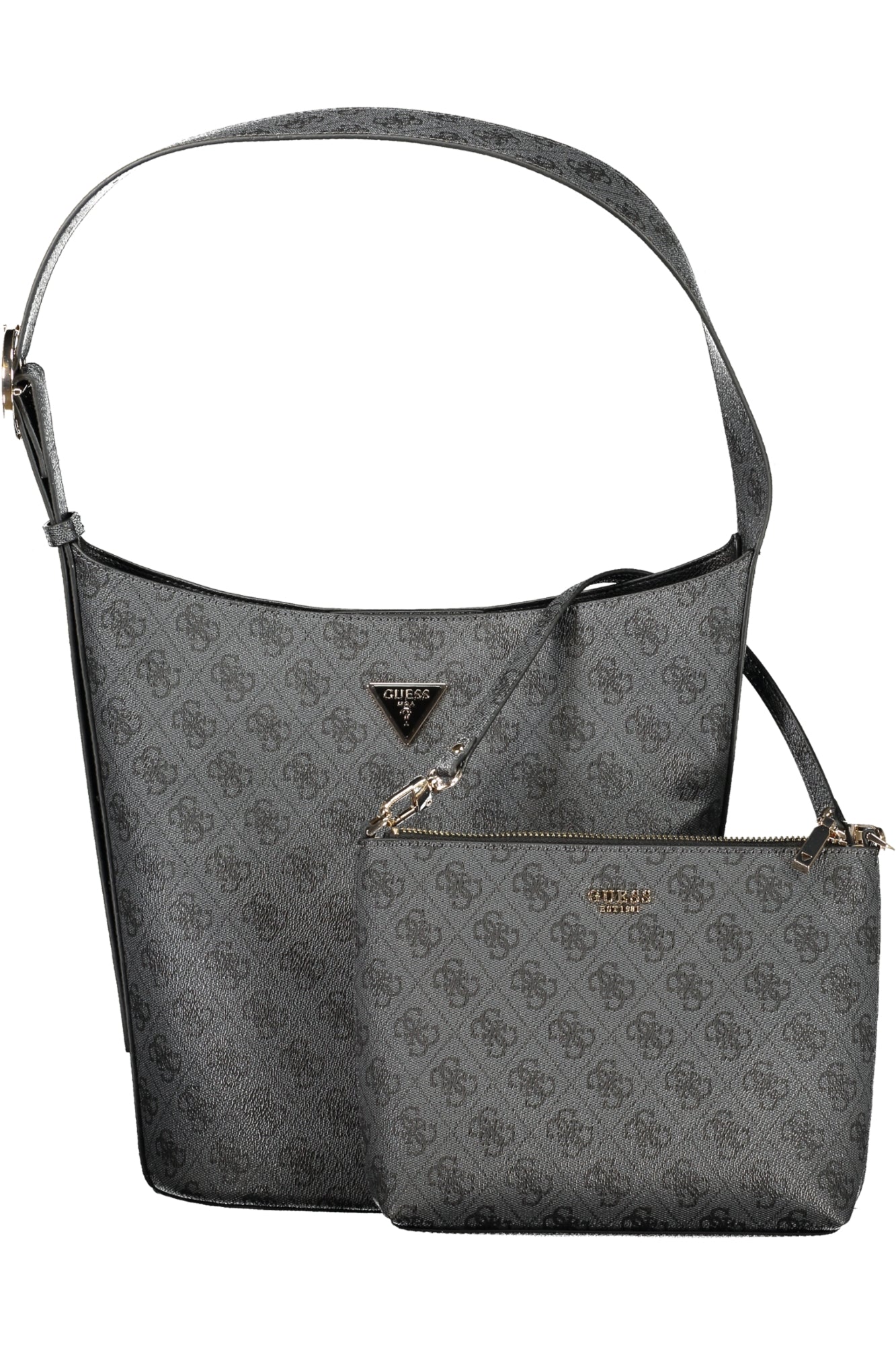 GUESS JEANS BORSA DONNA NERO