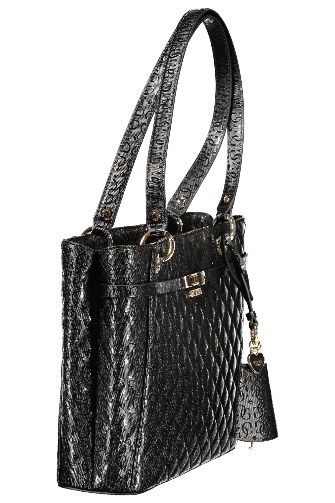 GUESS JEANS BORSA DONNA NERO