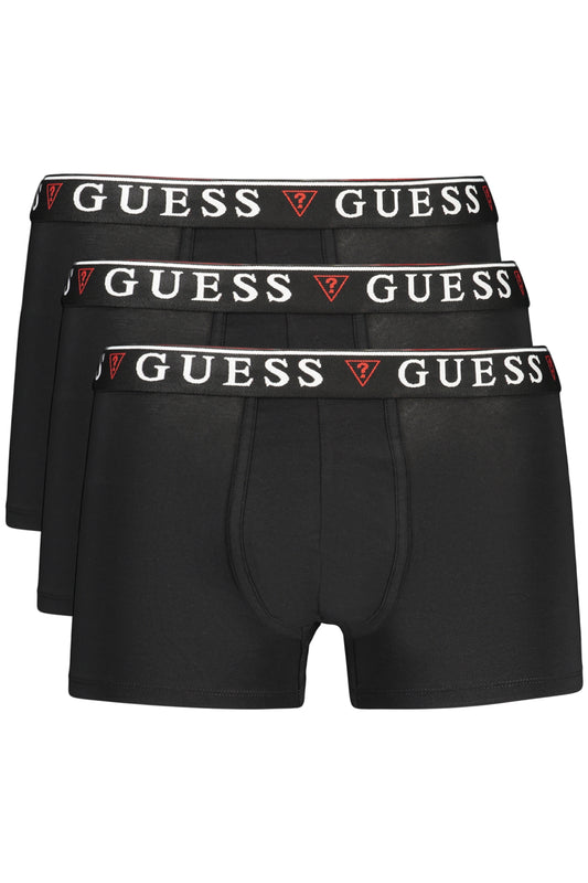 GUESS JEANS BOXER UOMO NERO