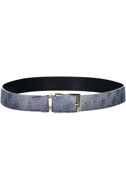 GUESS JEANS CINTURA IN PELLE UOMO BLU