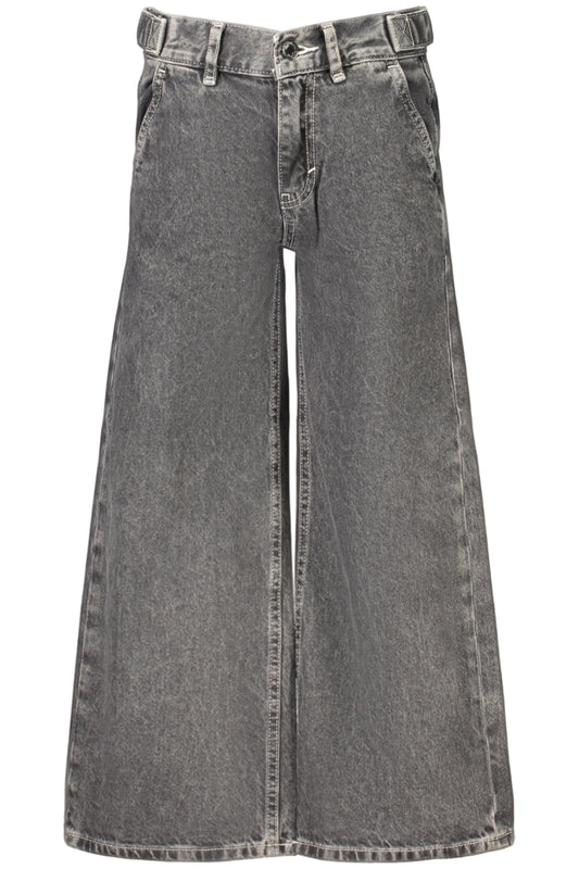 GUESS JEANS JEANS DENIM BAMBINA NERO