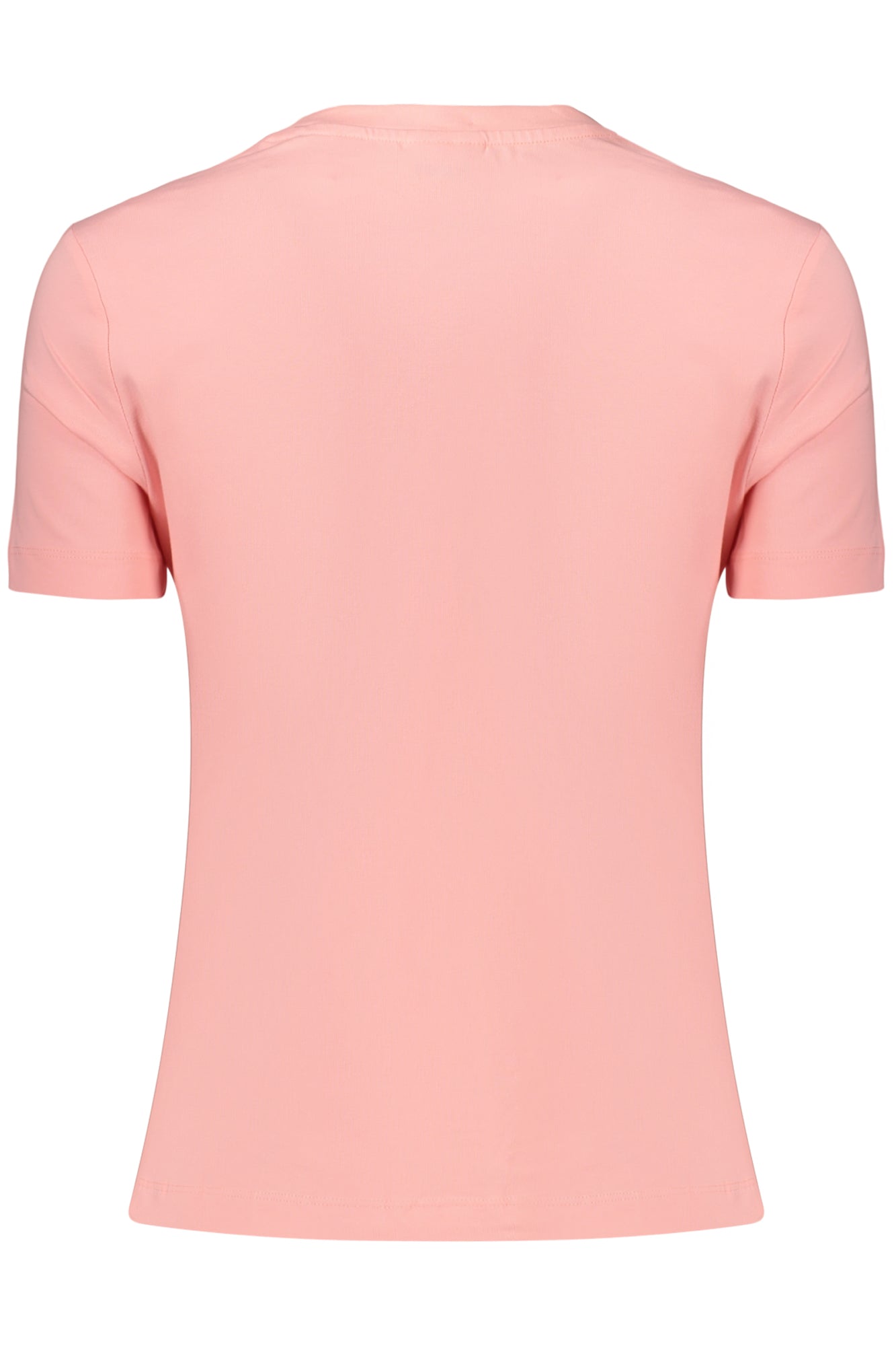 GUESS JEANS T-SHIRT MANICHE CORTE DONNA ROSA