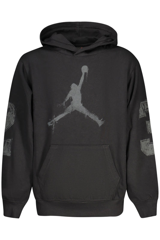 JORDAN FELPA SENZA ZIP BAMBINO NERO