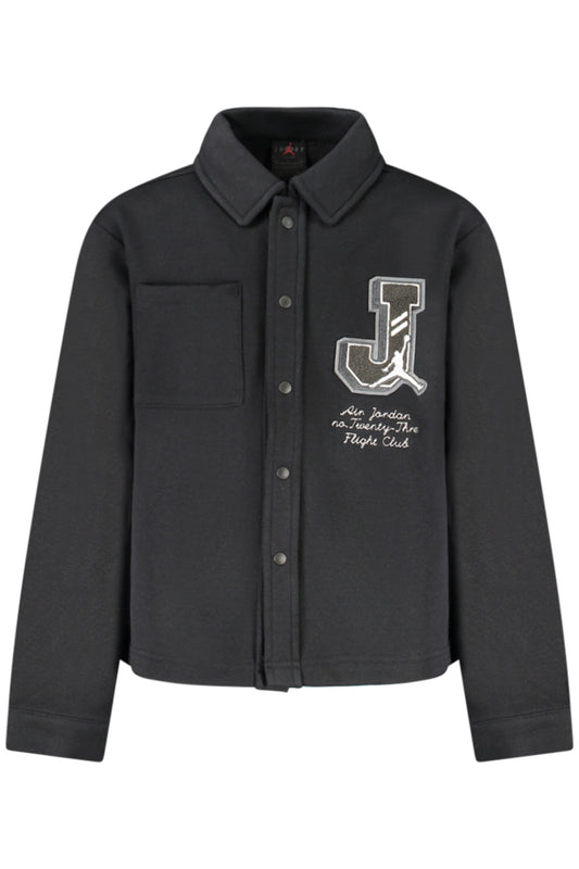 JORDAN FELPA SENZA ZIP UOMO NERO