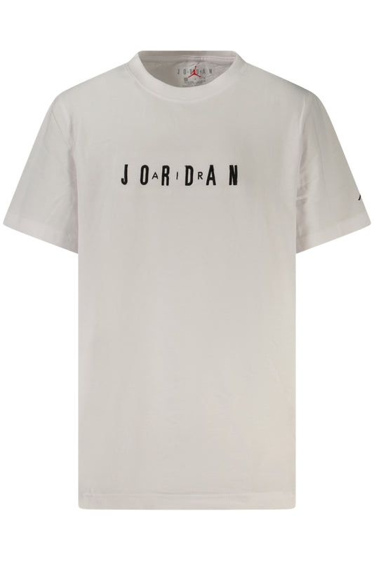 JORDAN T-SHIRT MANICHE CORTE BAMBINO BIANCO