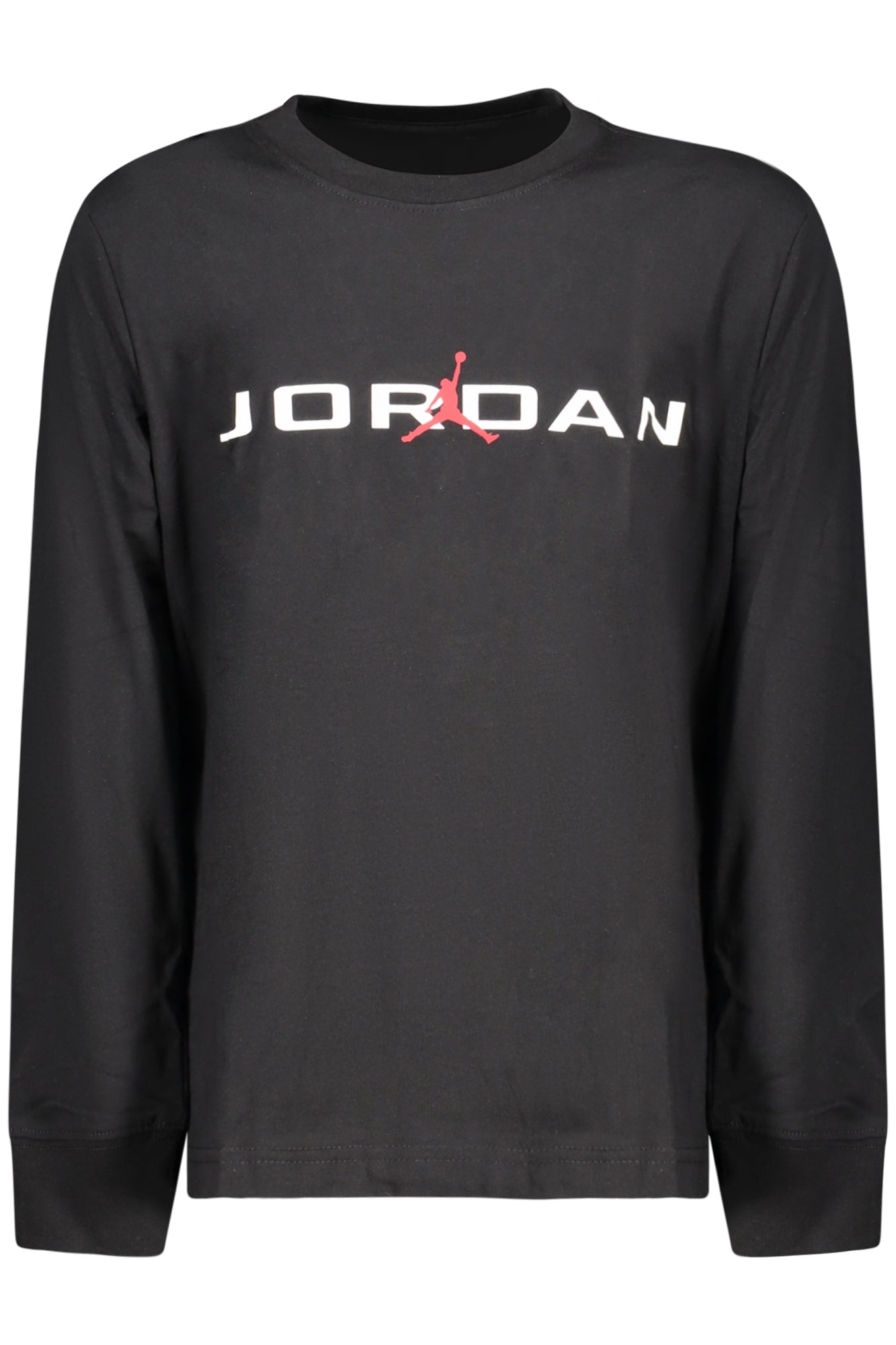 JORDAN T-SHIRT MANICHE LUNGHE BAMBINO NERO