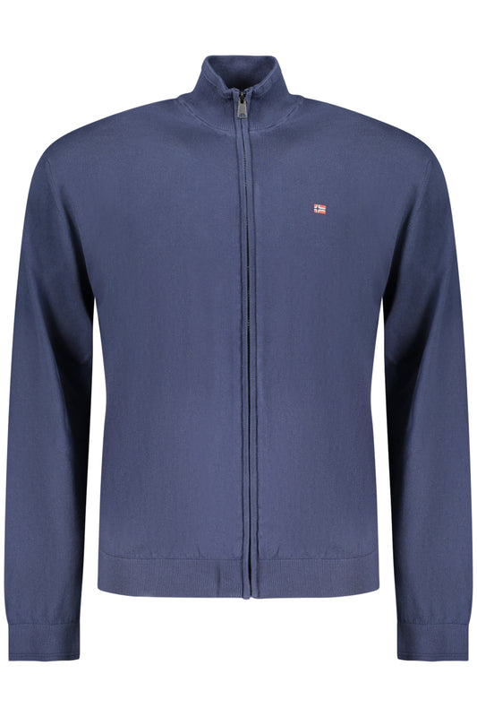NAPAPIJRI CARDIGAN UOMO BLU