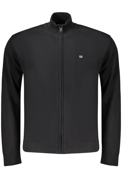 NAPAPIJRI CARDIGAN UOMO NERO