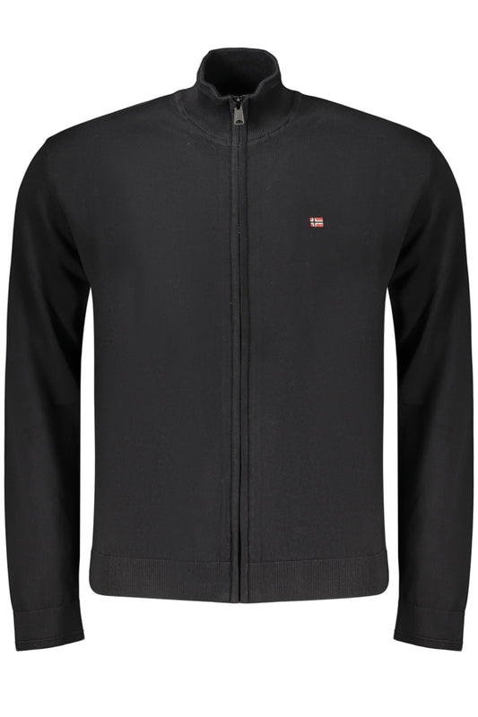 NAPAPIJRI CARDIGAN UOMO NERO