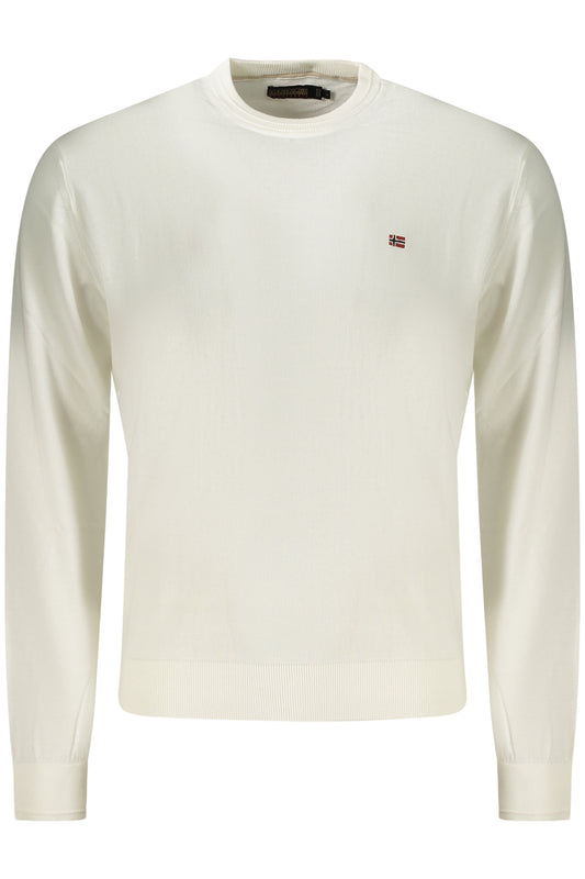 NAPAPIJRI MAGLIA UOMO BIANCO