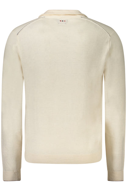 NAPAPIJRI MAGLIONE UOMO BIANCO