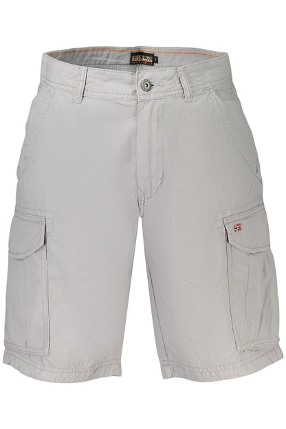 NAPAPIJRI PANTALONE BERMUDA UOMO GRIGIO