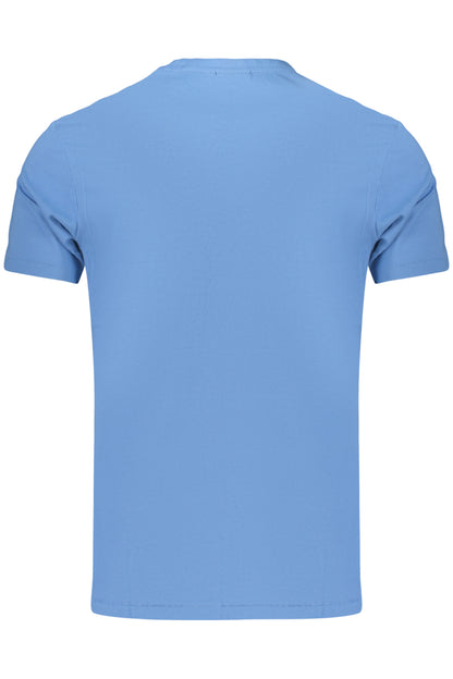 NAPAPIJRI T-SHIRT MANICHE CORTE UOMO AZZURRO