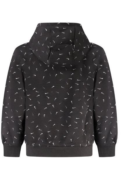 NIKE FELPA SENZA ZIP BAMBINA NERO