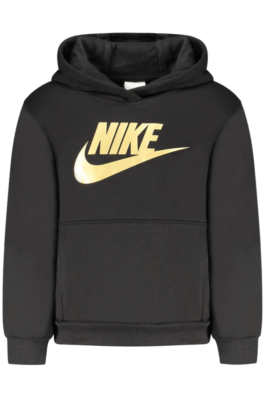 NIKE FELPA SENZA ZIP BAMBINO NERO