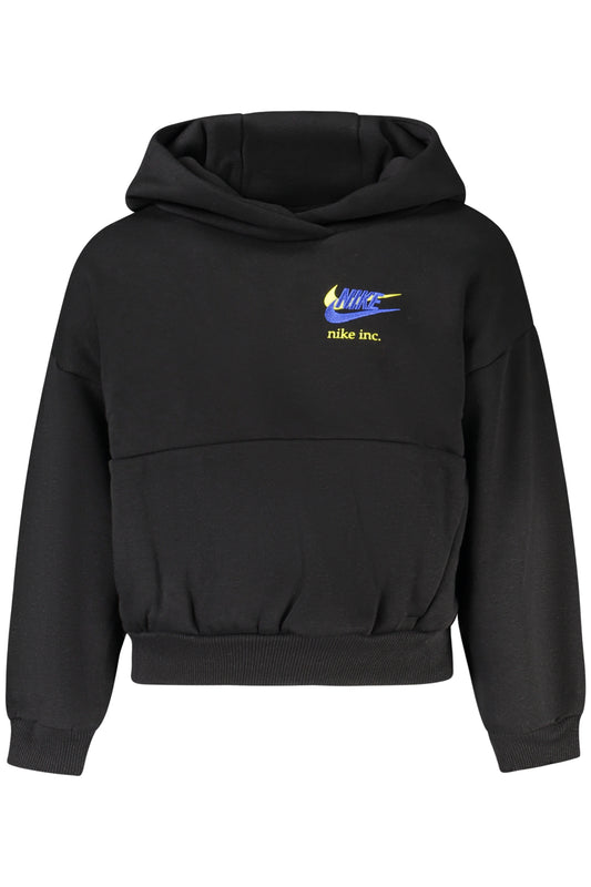 NIKE FELPA SENZA ZIP BAMBINO NERO
