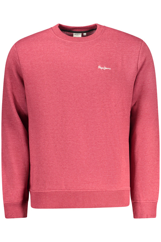 PEPE JEANS FELPA CON ZIP UOMO ROSSO