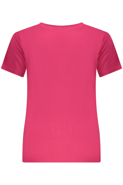 PEPE JEANS T-SHIRT MANICHE CORTE DONNA ROSSO