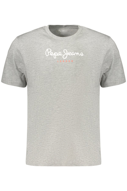 PEPE JEANS T-SHIRT MANICHE CORTE UOMO GRIGIO