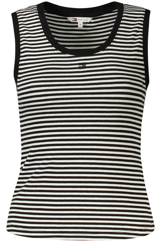 TOMMY HILFIGER CANOTTA DONNA NERO
