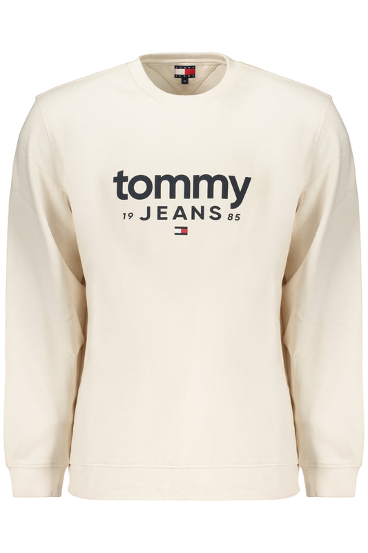TOMMY HILFIGER FELPA SENZA ZIP UOMO BIANCO