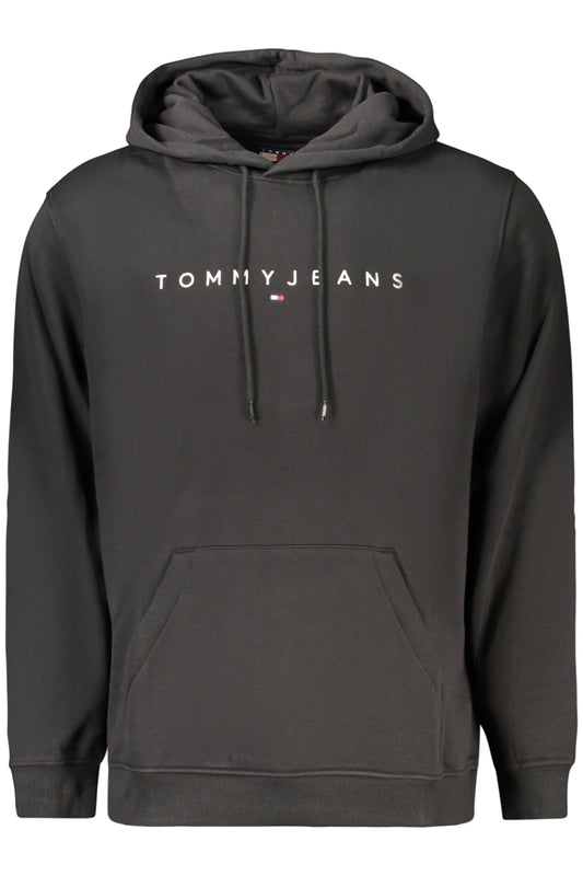 TOMMY HILFIGER FELPA SENZA ZIP UOMO NERO