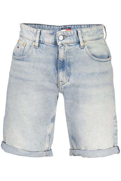 TOMMY HILFIGER JEANS SHORT UOMO AZZURRO